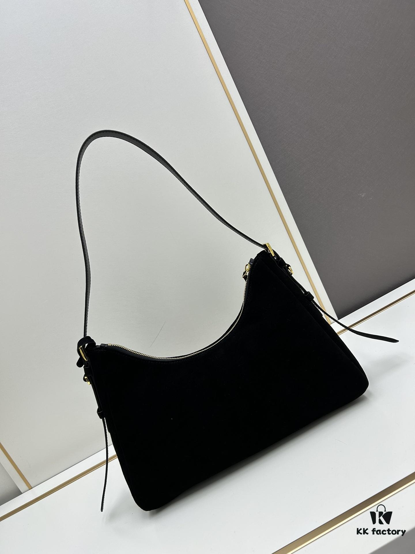 6930b8f46e68136f4d9ae47f 【Authentic Quality + Matching Cabinet Hardware】🌹 (Suede) 🎉 Prada's Latest Handbag 🎉🎉🎉 New Shoulder Bag Design Inspired by the Hobo Silhouette