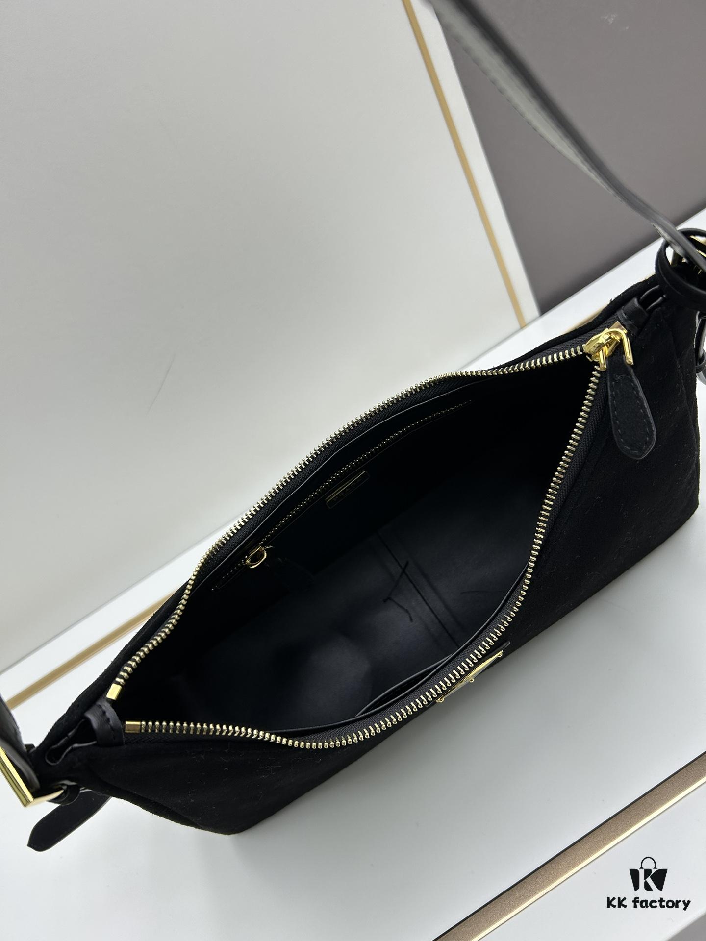 6930b8f76e68136f4d9ae486 【Authentic Quality + Matching Cabinet Hardware】🌹 (Suede) 🎉 Prada's Latest Handbag 🎉🎉🎉 New Shoulder Bag Design Inspired by the Hobo Silhouette