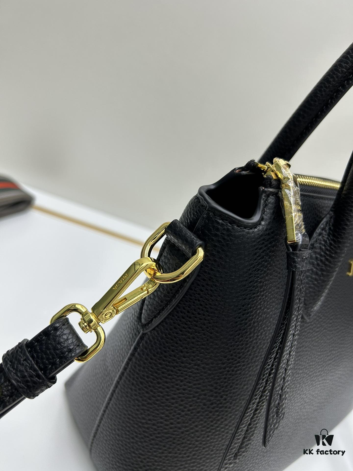 6930b9096e68136f4d9ae4a7 PRADA 1BA157 Classic Reissue 🔥 Calfskin Leather Bag with Dual Shoulder Straps 💋 Double Top Handles Removable Adjustable Leather Strap Removable Adjustable Colorful Fabric Strap Gold-Tone Hardware Engraved Metal Logo Zip Closure Two Interior Pockets Jacquard PRADA Logo Lining