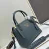 6930b90e6e68136f4d9ae4ab PRADA Classic Reissue Leather Bag with Double Handles and Detachable Adjustable Straps