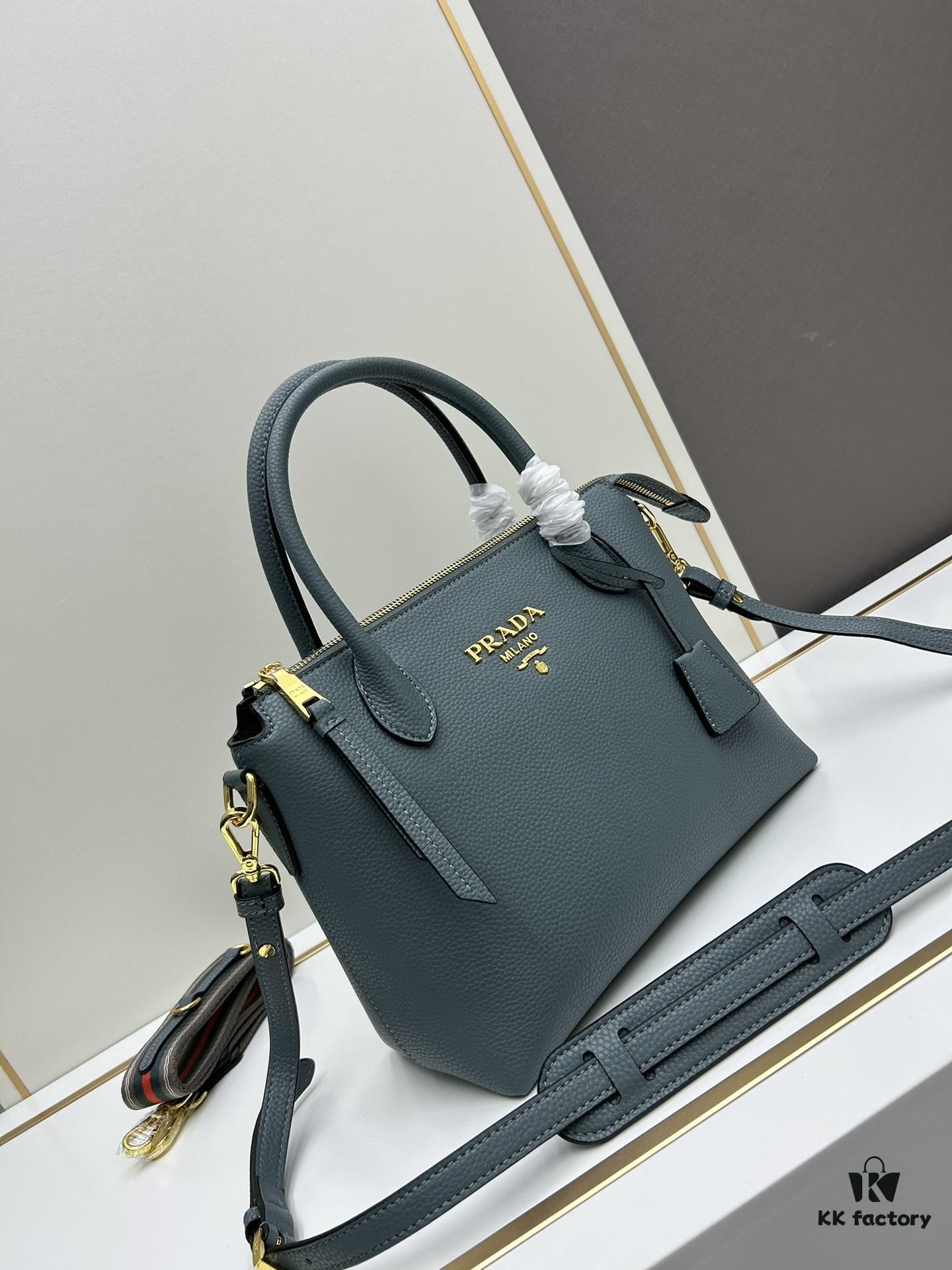 6930b90e6e68136f4d9ae4ab PRADA Classic Reissue Leather Bag with Double Handles and Detachable Adjustable Straps