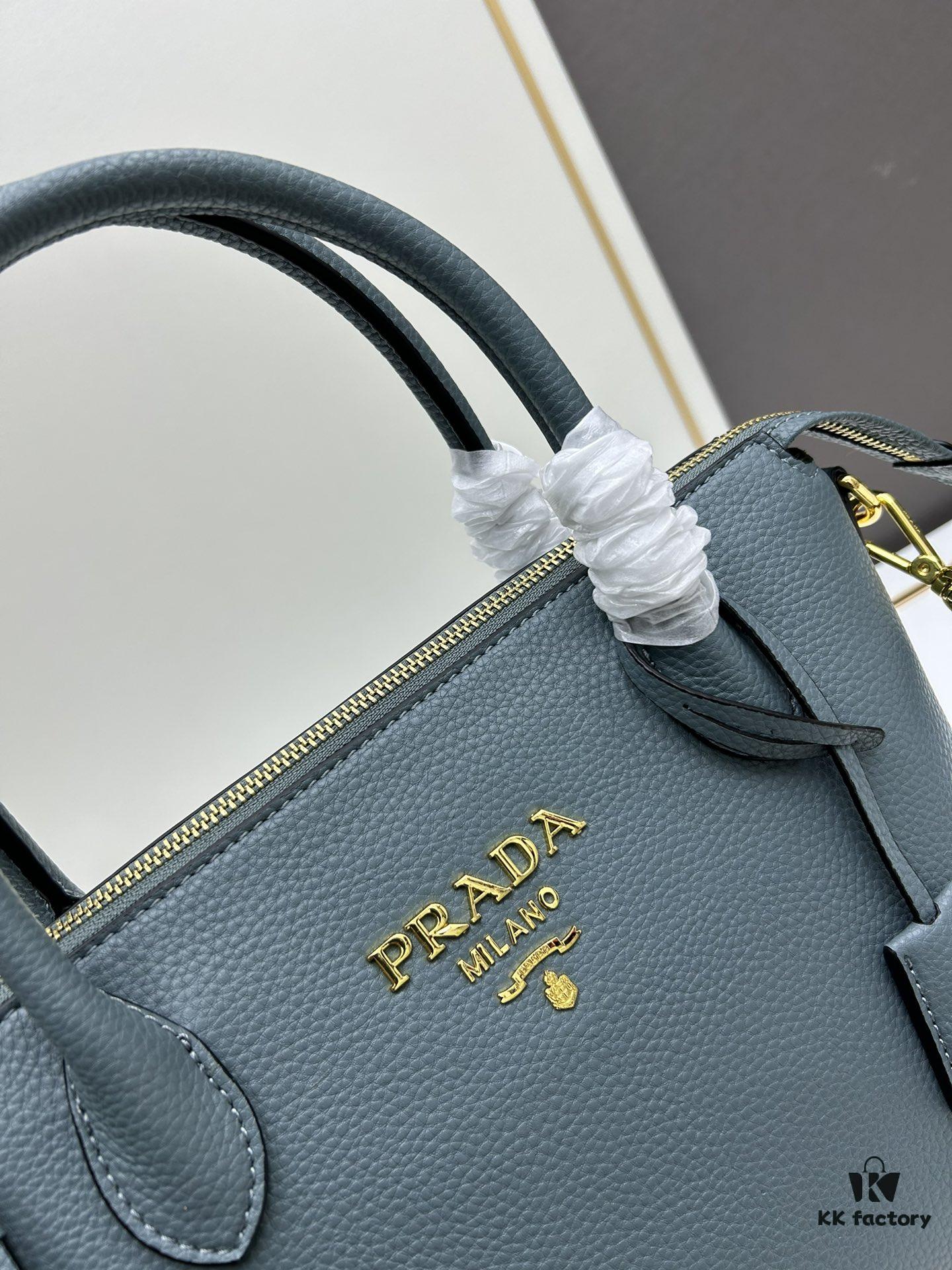 6930b90e6e68136f4d9ae4ac PRADA Classic Reissue Leather Bag with Double Handles and Detachable Adjustable Straps