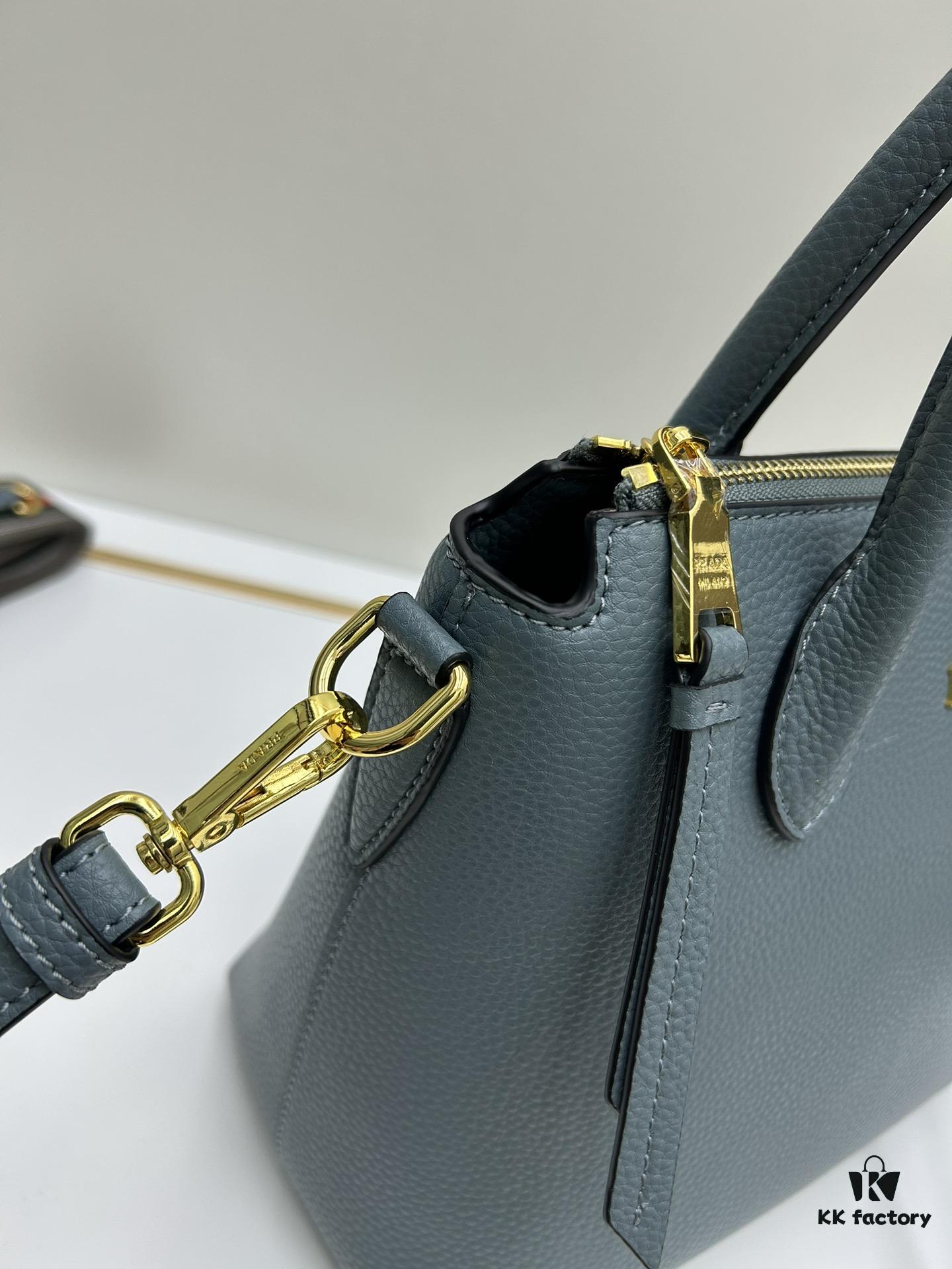 6930b90f6e68136f4d9ae4af PRADA Classic Reissue Leather Bag with Double Handles and Detachable Adjustable Straps