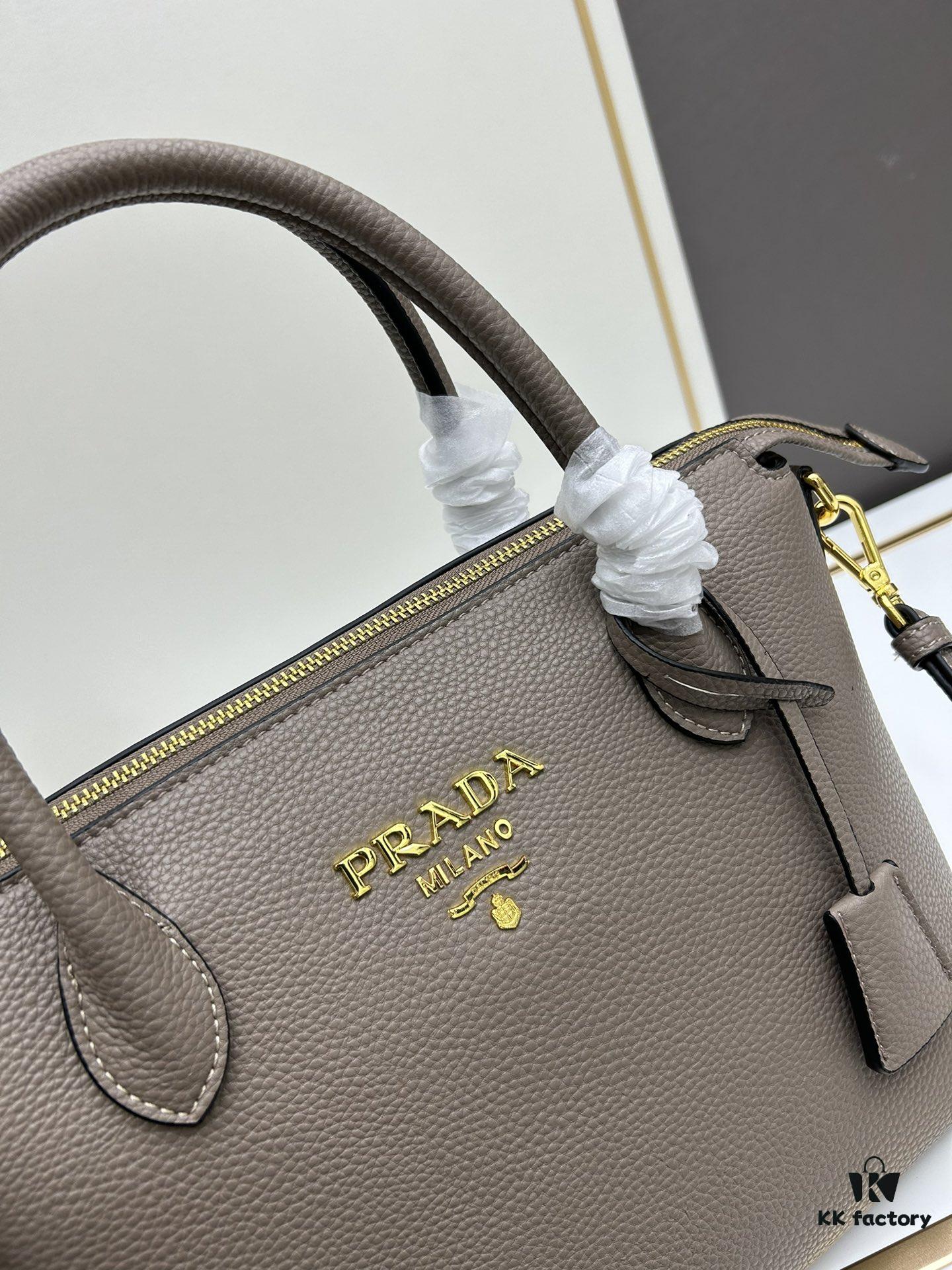 6930b9146e68136f4d9ae4b6 PRADA Classic Reissue Leather Tote with Detachable Shoulder Straps