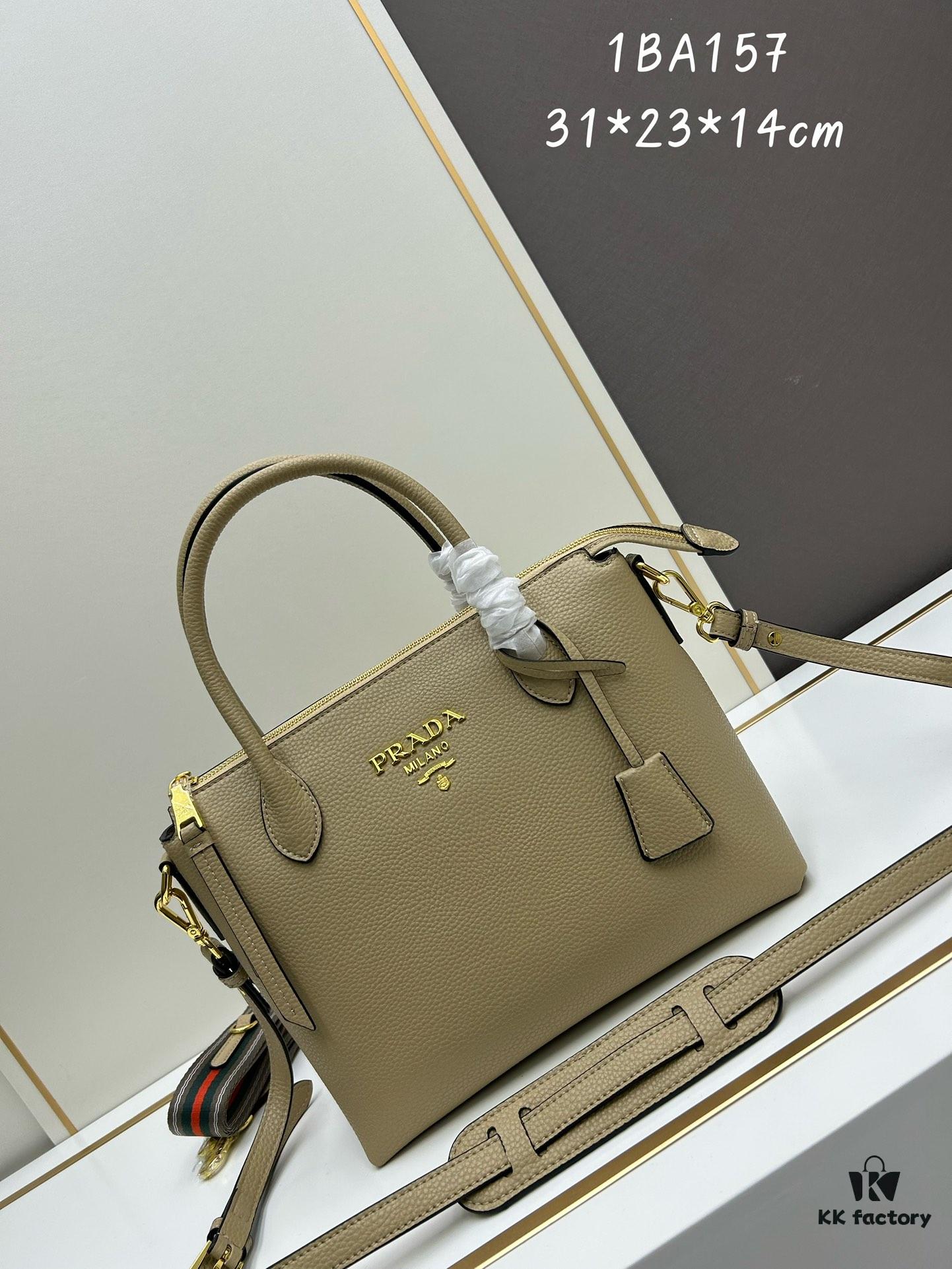 6930b91b6e68136f4d9ae4c1 PRADA Classic Reissue 🌹 Calfskin Leather Bag with Dual Handles and Detachable Adjustable Straps