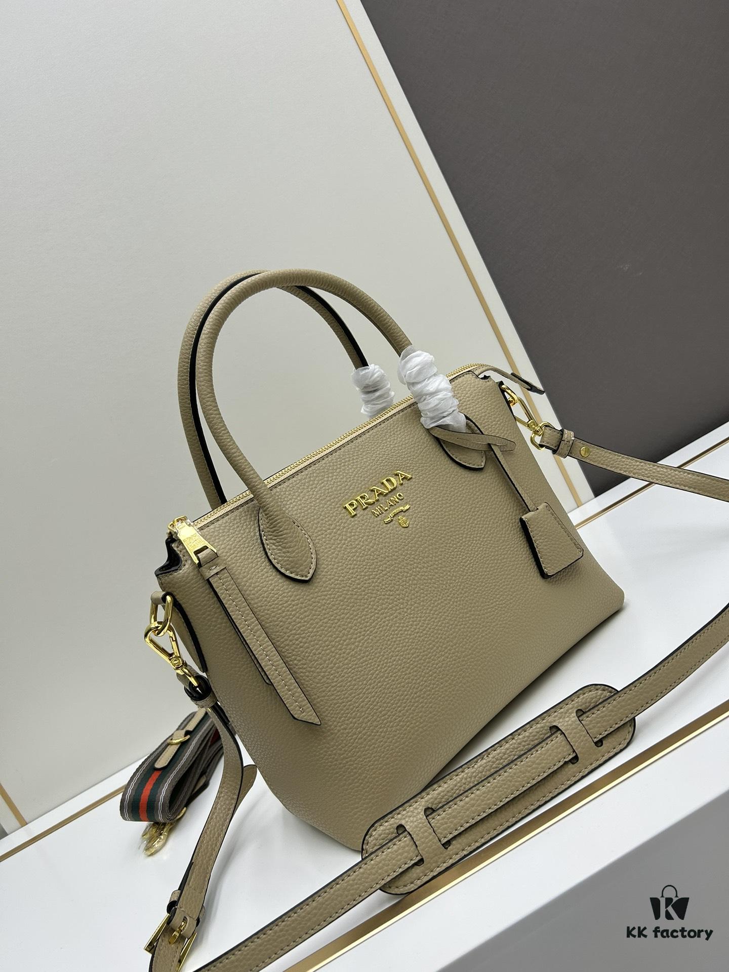 6930b91c6e68136f4d9ae4c3 PRADA Classic Reissue 🌹 Calfskin Leather Bag with Dual Handles and Detachable Adjustable Straps