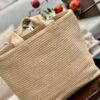 6930b9286e68136f4d9ae4d5 Prada Rattan Woven Bag in Black, Beige, Pink, Blue - Vacation Style Cute Handbag with Triangular Logo