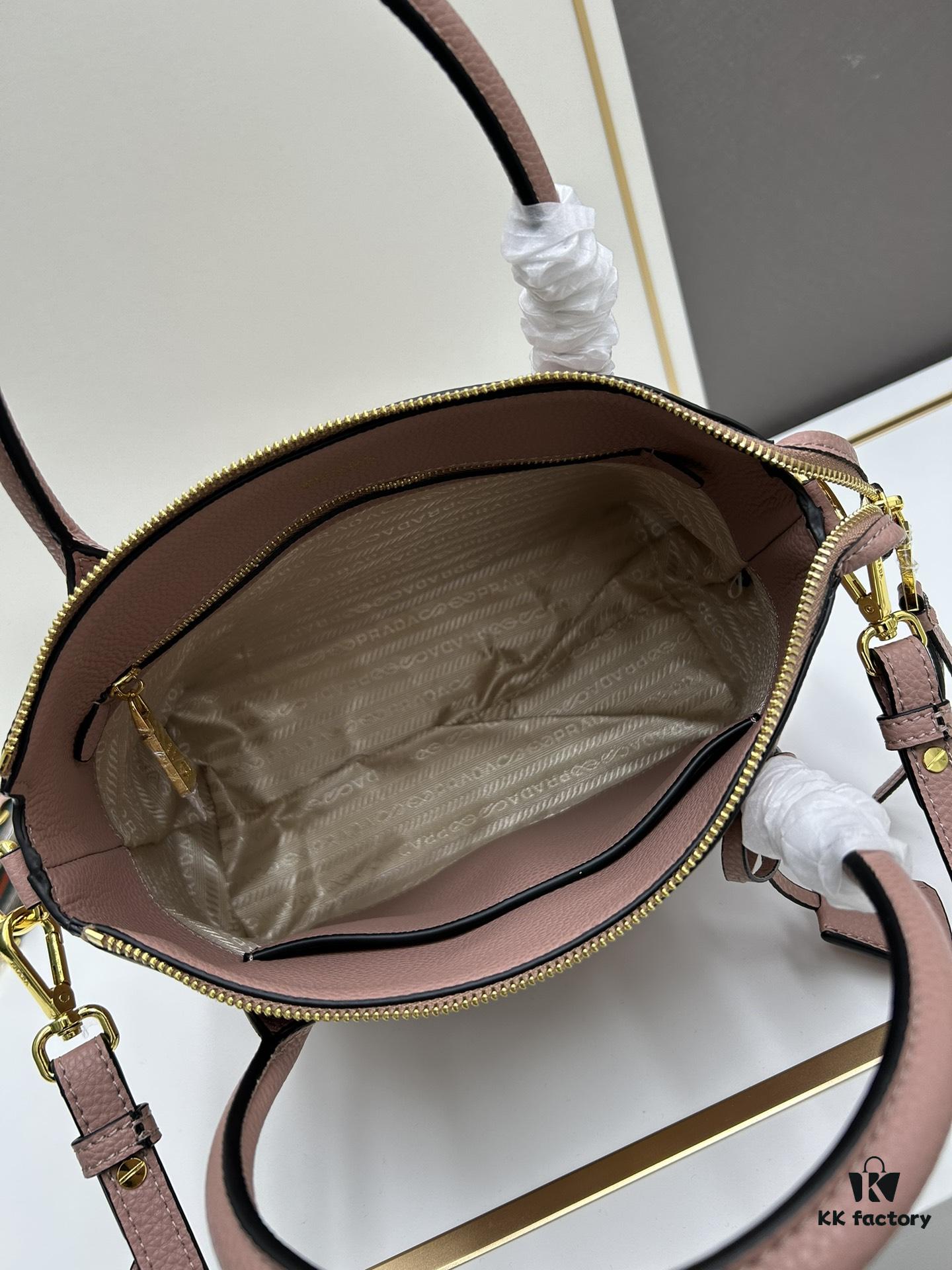 PRADA Classic Reissue Leather Tote with Detachable Shoulder Straps