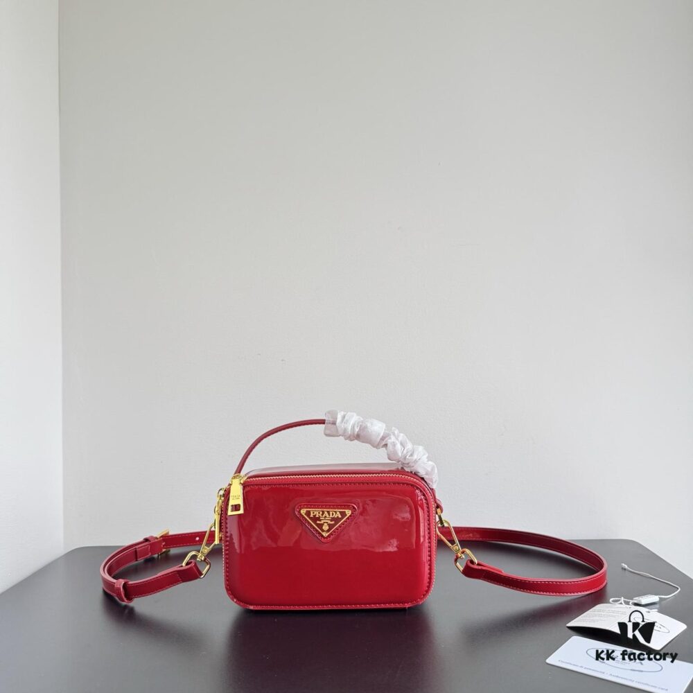 6930b95a6e68136f4d9ae524 Prada Patent Leather Crossbody Bag