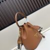 6930b9676e68136f4d9ae538 Prada New Arrival, Calfskin Leather with Pebbled Texture, Comes with Two Shoulder Straps – One Leather Strap and One Colorful Woven Strap for Stylish Versatility