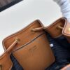 6930b9676e68136f4d9ae539 Prada New Arrival, Calfskin Leather with Pebbled Texture, Comes with Two Shoulder Straps – One Leather Strap and One Colorful Woven Strap for Stylish Versatility