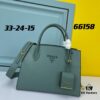 6930b96d6e68136f4d9ae53f High-Quality Genuine PRADA #66158 Handbag in Imported Coarse Cross Cowhide and Calfskin