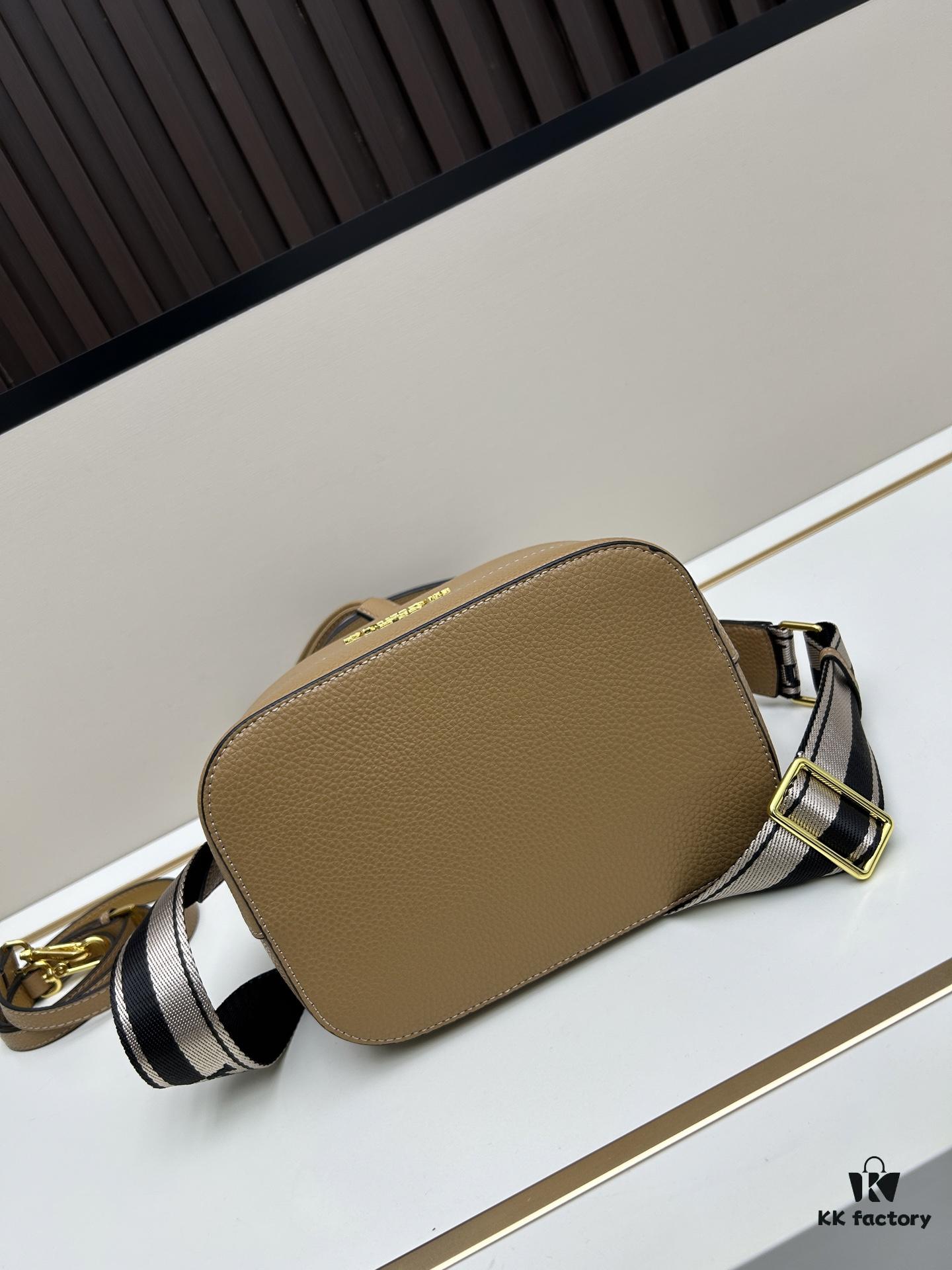 6930b96d6e68136f4d9ae542 Prada New Arrival, Calfskin with Lychee Texture, Dual Strap Design, Leather and Colorful Woven Strap, Stylish and Practical Top Handle Crossbody Bag