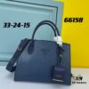 6930b96e6e68136f4d9ae546 High-Quality Genuine PRADA #66158 Handbag in Imported Coarse Cross Cowhide and Calfskin