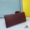 6930b9776e68136f4d9ae556 High-Quality Counter Product PRADA #66158 Premium Imported Coarse Cross Cowhide with Calfskin, 175 OEM Code, Enamel Same-Color Logo Pendant, Classic and Uniquely Elegant