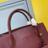 6930b9786e68136f4d9ae557 High-Quality Counter Product PRADA #66158 Premium Imported Coarse Cross Cowhide with Calfskin, 175 OEM Code, Enamel Same-Color Logo Pendant, Classic and Uniquely Elegant