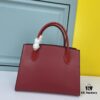 6930b9806e68136f4d9ae564 High-Quality Counter Product PRADA #66158 Premium Imported Coarse Cross Cowhide with Calfskin, 175 OEM Code, Enamel Same-Color Logo Pendant, Classic and Uniquely Elegant
