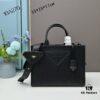 6930b9916e68136f4d9ae587 Prada Full Cowhide Tote Bag with Saffiano Leather Handles, Detachable 110cm Triangular Mini Bag and Adjustable Saffiano Leather Shoulder Strap