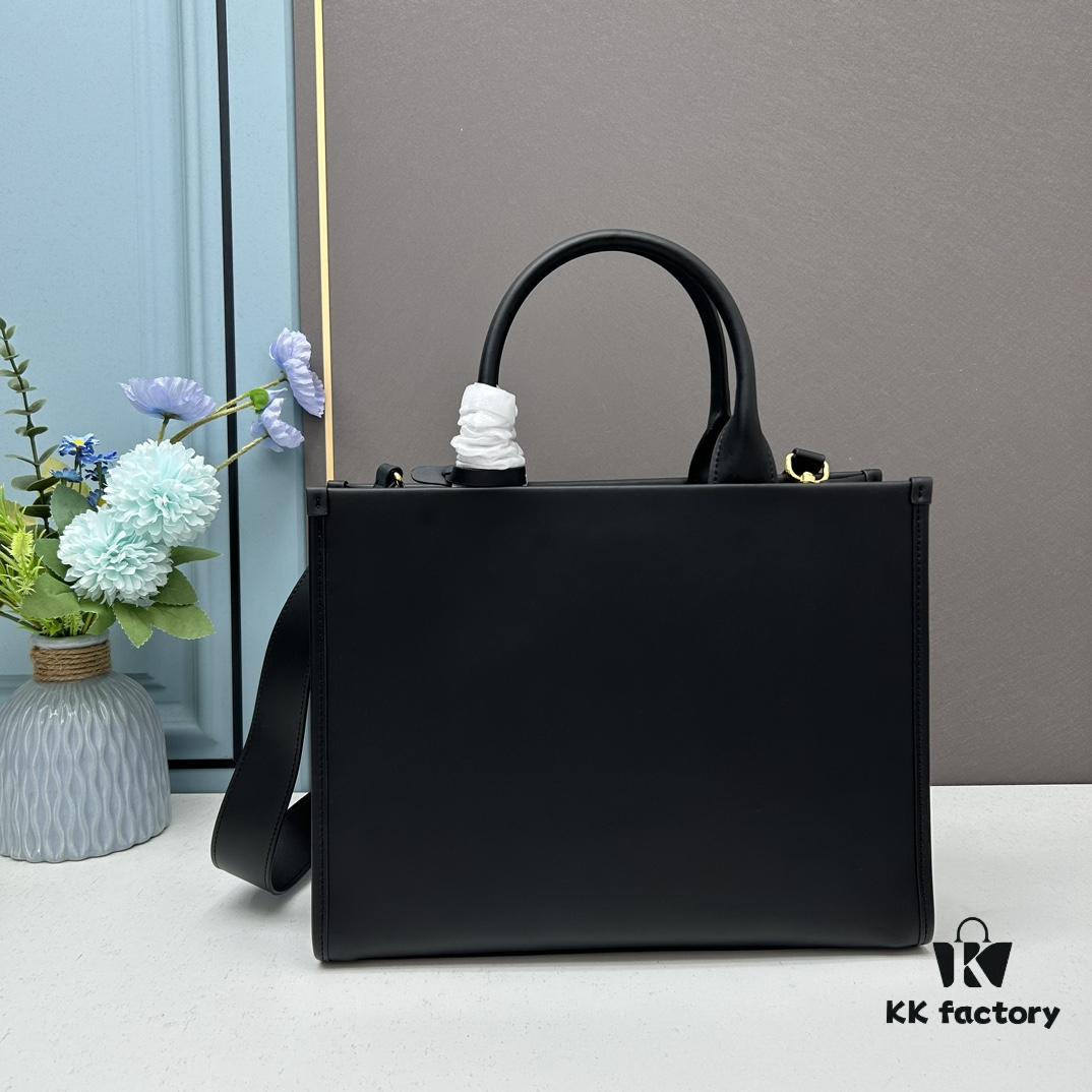6930b9936e68136f4d9ae588 Prada Full Cowhide Tote Bag with Saffiano Leather Handles, Detachable 110cm Triangular Mini Bag and Adjustable Saffiano Leather Shoulder Strap