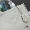 6930b9996e68136f4d9ae592 Prada Full Cowhide Tote Bag with Saffiano Leather Handles, Detachable 110cm Triangular Mini Bag and Adjustable Saffiano Leather Shoulder Strap