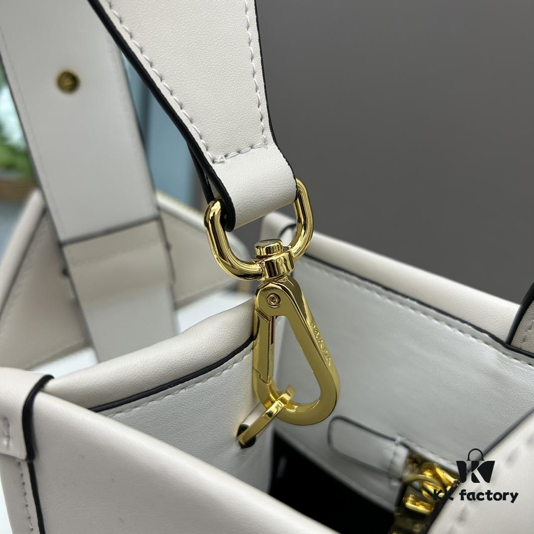 6930b99a6e68136f4d9ae593 Prada Full Cowhide Tote Bag with Saffiano Leather Handles, Detachable 110cm Triangular Mini Bag and Adjustable Saffiano Leather Shoulder Strap