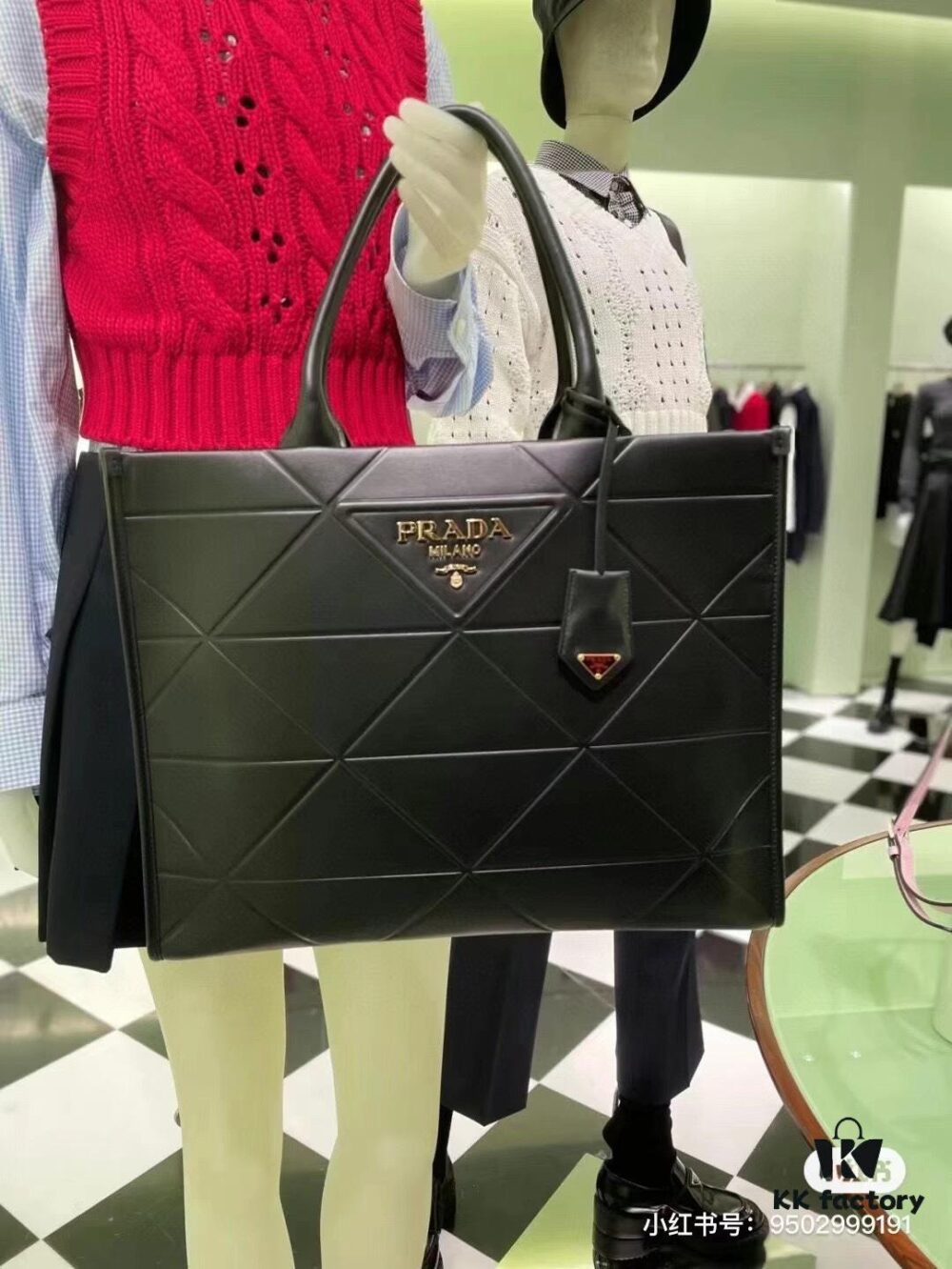 6930b99b6e68136f4d9ae594 Prada Full Cowhide Saffiano Leather Tote Bag with Detachable Adjustable Shoulder Strap