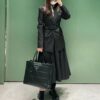 Prada Full Cowhide Saffiano Leather Tote Bag with Detachable Adjustable Shoulder Strap