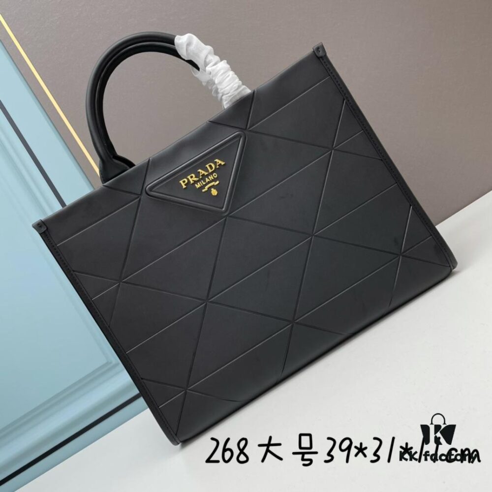 6930b9a16e68136f4d9ae59d Prada Full Cowhide Tote Bag with Saffiano Leather Handles, 110cm Detachable Adjustable Saffiano Shoulder Strap