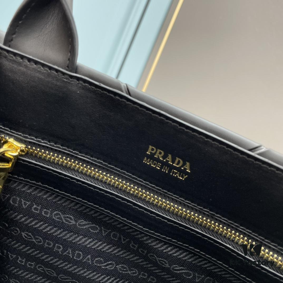 6930b9a66e68136f4d9ae5a5 Prada Full Cowhide Tote Bag with Saffiano Leather Handles, 110cm Detachable Adjustable Saffiano Shoulder Strap