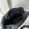 PRADA Imported Parachute Fabric with Leather Trimming