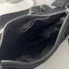 PRADA Imported Parachute Fabric with Leather Trim