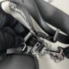 PRADA Imported Parachute Fabric with Leather Trim