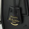 6930b9db6e68136f4d9ae5f9 House Super Hot Killer Bag, Saffiano Leather, Dual Top Handles, Detachable Adjustable Leather Shoulder Strap, Gold-Tone Hardware, Triangle Logo with Metal Lettering on Leather, Snap Button Closure on Side, Two Outer Zip Pockets, Three Interior Pockets Including One with Zipper, Prada-Branded Lining