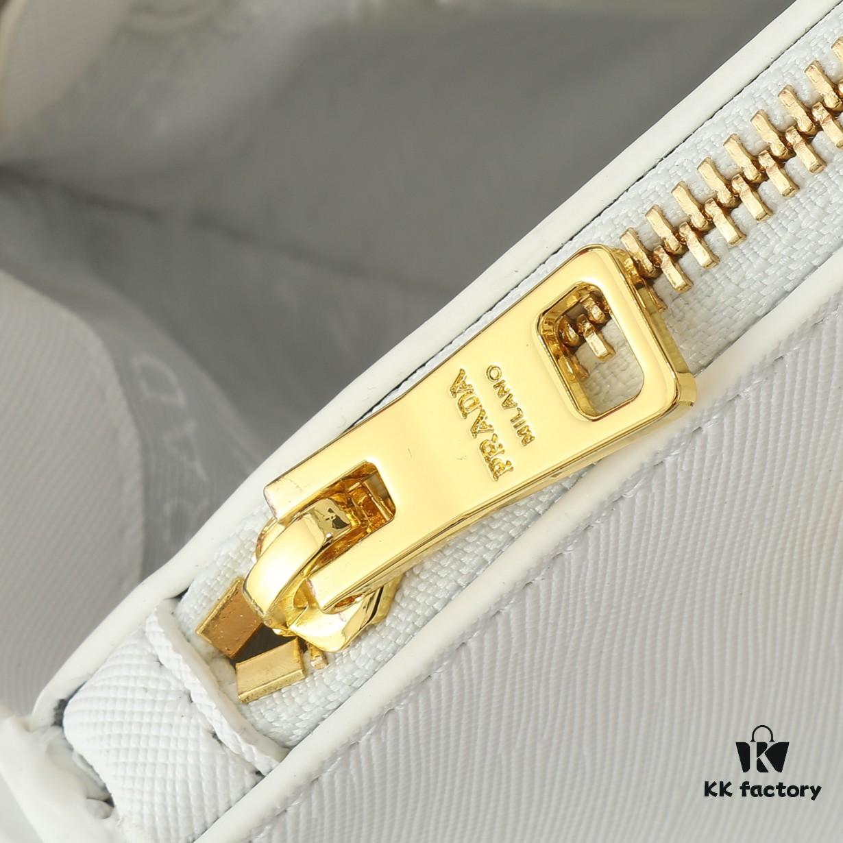 6930b9e26e68136f4d9ae604 House Super Hot Selling Killer Bag, Saffiano Leather, Dual Top Handles, Detachable Adjustable Leather Shoulder Strap, Gold-Tone Hardware, Triangular Leather Patch with Metal Engraved Logo, Snap Button Closure on Sides, Two Exterior Zip Pockets, Three Interior Pockets Including One Zippered Pocket, Prada-Branded Lining
