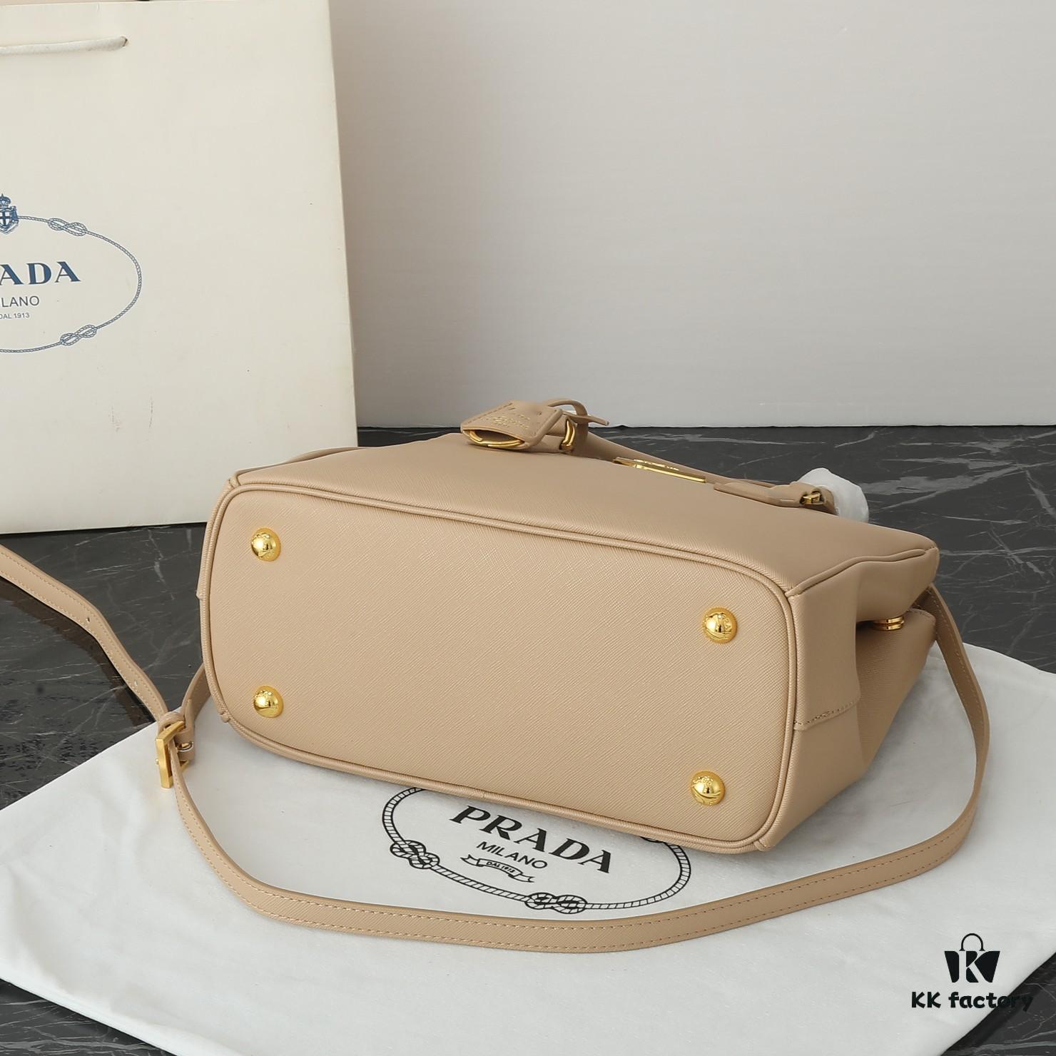 6930b9e76e68136f4d9ae60b House Super Hot Selling Killer Bag, Saffiano Leather, Dual Top Handles, Detachable Adjustable Leather Shoulder Strap, Gold-Tone Hardware, Triangular Leather with Metal Engraved Logo, Snap Button Closure on Sides, Two Exterior Zip Pockets, Three Interior Compartments Including One Zippered Pocket, Prada-Branded Lining