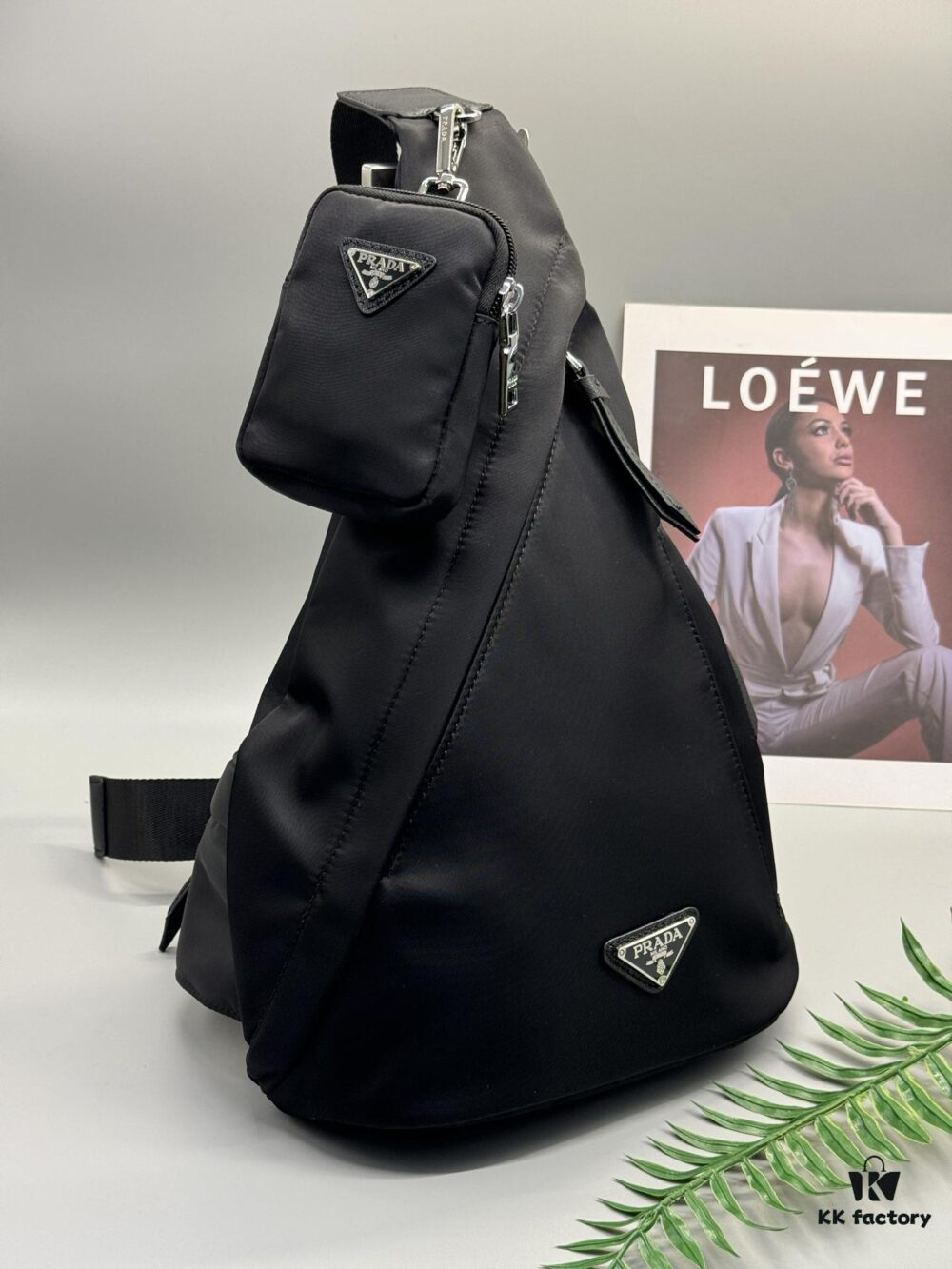 6930b9f76e68136f4d9ae627 PRADA Two-Piece Set ✅ Latest Model Chest Bag Shoulder Bag Made of Imported Parachute Waterproof Fabric Size 24x31x8