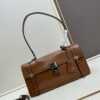 PRADA New Arrival 🎉 (All-Leather Series) [Original Quality with Matching Hardware] Full-Grain Oil-Waxed Calfskin
