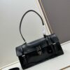 PRADA New Arrival 🎉 (All-Leather Series) [Original Order Quality with Matching Store Hardware] Full-Grain Waxed Cowhide