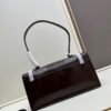 PRADA Counter New Arrival 🎉 (All-Leather Series) [Original Order Quality with Matched Hardware] Full-Grain Wax Oil Cowhide