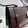 PRADA Counter New Arrival 🎉 (All-Leather Series) [Original Order Quality with Matched Hardware] Full-Grain Wax Oil Cowhide