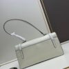 PRADA Counter New Arrival 🎉 (All-Leather Series) [Original Order Quality + Matching Counter Hardware] Full-Grain Oil-Waxed Calfskin