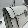 PRADA Counter New Arrival 🎉 (All-Leather Series) [Original Order Quality + Matching Counter Hardware] Full-Grain Oil-Waxed Calfskin