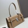 PRADA Counter New Arrival 🎉 (All-Leather Series) [Original Order Quality with Matching Counter Hardware] Full-Grain Oil-Waxed Calfskin