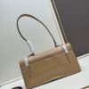 PRADA Counter New Arrival 🎉 (All-Leather Series) [Original Order Quality with Matching Counter Hardware] Full-Grain Oil-Waxed Calfskin