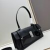 PRADA New Arrival 🎉 (All-Leather Series) [Original Order Quality with Matching Store Hardware] Full-Grain Waxed Cowhide