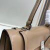 PRADA Counter New Arrival 🎉 (All-Leather Series) [Original Order Quality with Matching Counter Hardware] Full-Grain Oil-Waxed Calfskin