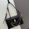 Large PRADA Counter Model with Gift Box, Celebrity Same Style 🎉 Full-Grain Leather [Original Order Quality + Matching Counter Hardware], Soft and Comfortable Touch, Spacious Capacity