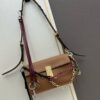 Small PRADA Counter with Gift Box, Celebrity Same Style 🎉 First Layer Cowhide [Original Quality Matched to Counter Hardware]