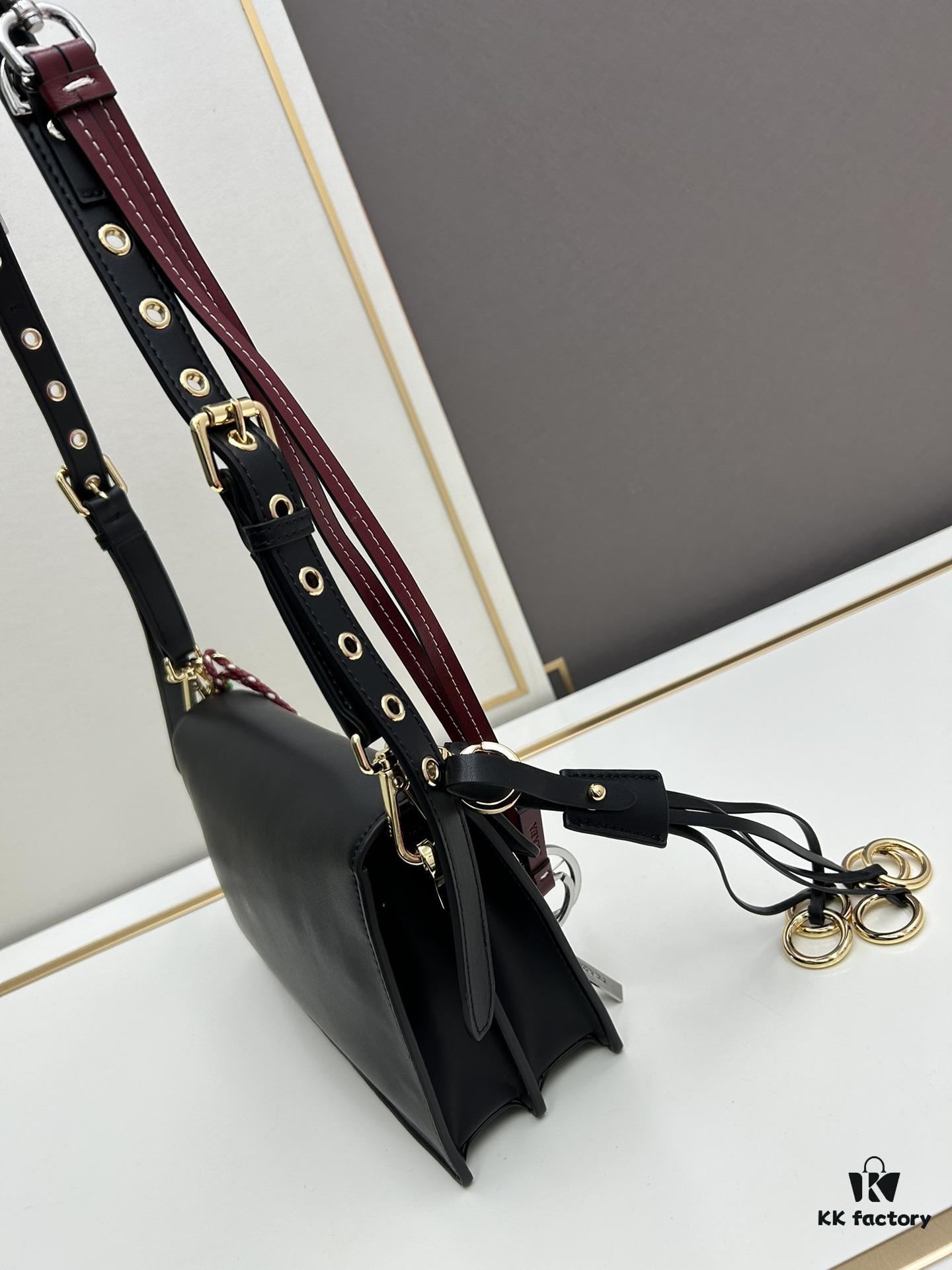 Small PRADA Counter with Gift Box, Celebrity Same Style 🎉 First Layer Cowhide [Original Quality + Matching Counter Hardware]