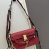 Small PRADA Counter with Gift Box, Celebrity Same Style 🎉 First Layer Cowhide [Original Quality + Matching Counter Hardware]